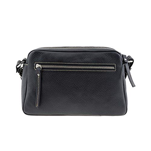 El Potro Bolso Bandolera en Piel para Mujer Talla: U Color: NEGRO