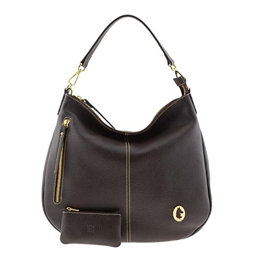 El Potro Bolso góndola En Piel para Mujer Talla: U Color: MARRON