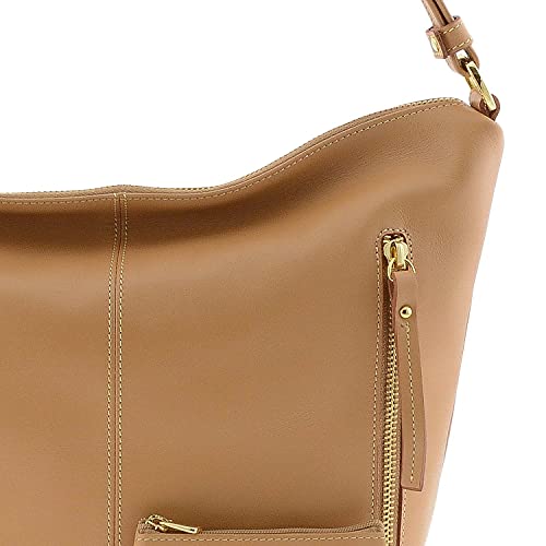 El Potro Bolso piel estilo góndola Talla: U Color: CAMEL