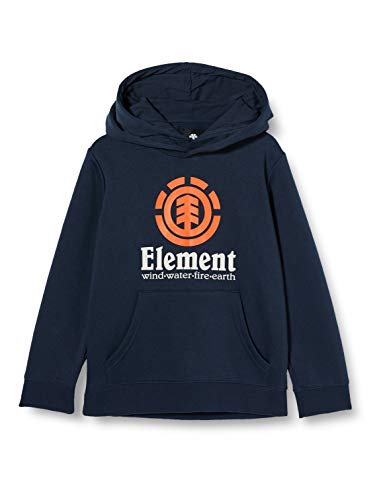 Element Vertical - Sudadera con capucha para Chicos Sudadera con capucha, Niños, Eclipse Navy, 12