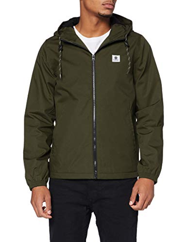 Element Wolfeboro Alder - Chaqueta resistente al agua para Hombre Chaqueta Parka, Hombre, Forest Night, XL