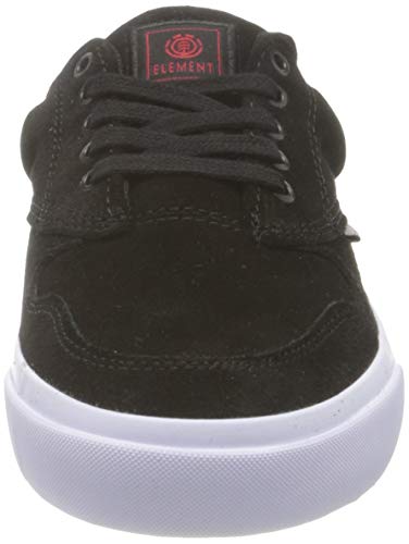 Element Y TOPAZ C3, Zapatilla Niños, Negro (Black White), 34 EU