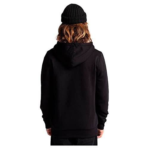 ElementBolton - Sudadera con Capucha y Cremallera - Hombre - M - Negro