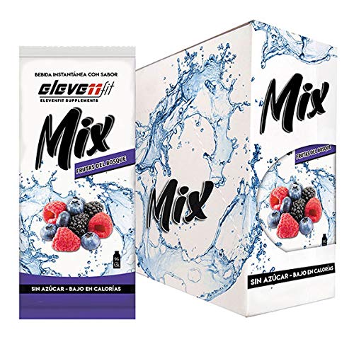 Eleven Fit Caja 24 Uds Mix Sabor Frutas Del Bosque Sin Azúcar 200 g