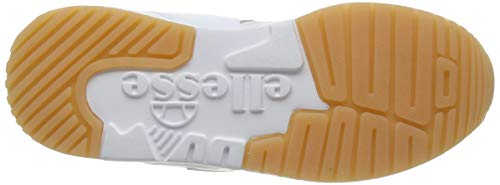 ellesse Nyc84, Zapatillas Mujer, Multicolor (White/White/Grey Wht/Wht/Gry), 42 EU