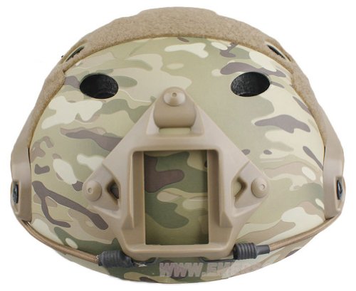 Emerson Casco rápido táctico de Paintball del ejército Militar Tipo PJ con Gafas MC