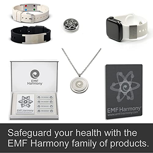 EMF Harmony EMF Harmonizer Plus - Protección ante la radiación electromagnética de teléfonos móviles o rúteres wifi - Tecnología europea de eficacia probada