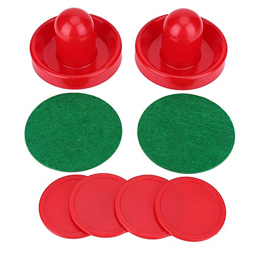 Empujadores de hockey de aire, de plástico, ligeros, de hockey sobre hielo, juego de piezas de repuesto para juegos de mesas (S 60 mm)
