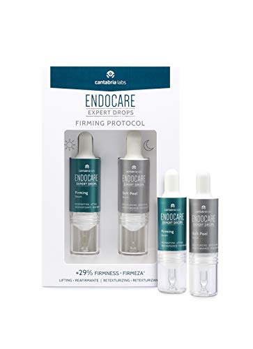 Endocare Endocare Expert Drops Firming Protocol - Tratamiento Facial Antiedad, Reafirmante, Redensificante, Retexturizante Y Renovador, Todo Tipo De Pieles, 2 Droppers X 10 Ml 20 ml