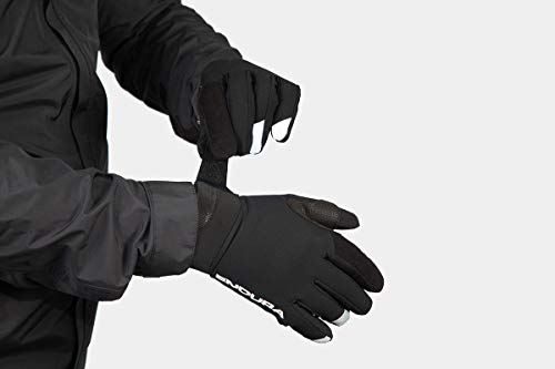 Endura Guantes de ciclismo para hombre, talla M, color negro