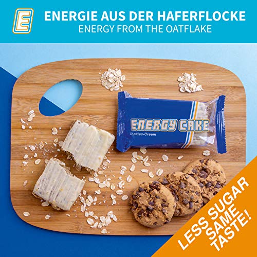energy cake Cookies & Cream - 24 Barras