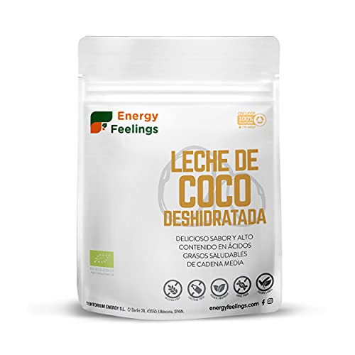 Energy Feelings Leche Deshidratada de Coco Ecológico - 200 gr