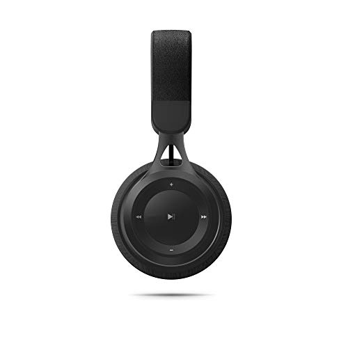 Energy Sistem BT Urban 3 - Auriculares Bluetooth (Deep Bass, Acabados metálicos, batería de Larga duración), Color Negro