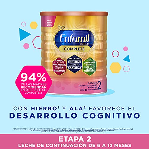 Enfamil Complete 2 Leche de Continuación en Polvo, desde los 6 Meses, 800g