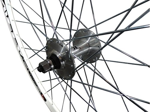 Engranaje fijo, rueda delantera o trasera de una sola velocidad de 30 mm con bujes de riel JOYTECH Flip Flop (blanco, delantero)
