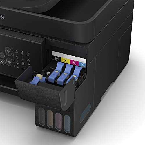 Epson EcoTank ET-4700 Inyección de Tinta 33 ppm 5760 x 1440 dpi A4 WiFi - Impresora multifunción (Inyección de Tinta, 5760 x 1440 dpi, 100 Hojas, A4, Impresión Directa, Negro)