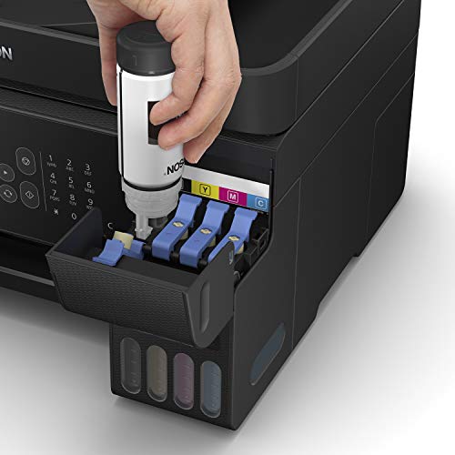 Epson EcoTank ET-4700 Inyección de Tinta 33 ppm 5760 x 1440 dpi A4 WiFi - Impresora multifunción (Inyección de Tinta, 5760 x 1440 dpi, 100 Hojas, A4, Impresión Directa, Negro)