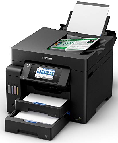 Epson EcoTank ET-5800 | Impresora Alto Rendimiento Multifunción WiFi A4 con Impresión Doble Cara | Gran Velocidad de Impresión y Escaneado | Imprime / Escanea / Copia / Fax