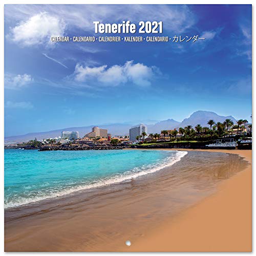ERIK - Calendario de pared 2021 Tenerife, 30x30 cm