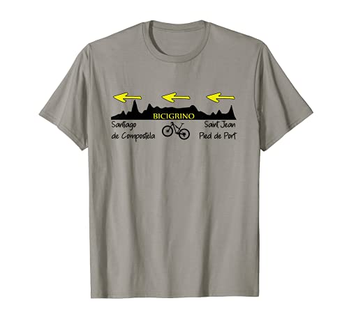 Ersa - Camino de Santiago en bicicleta de montaña Camiseta