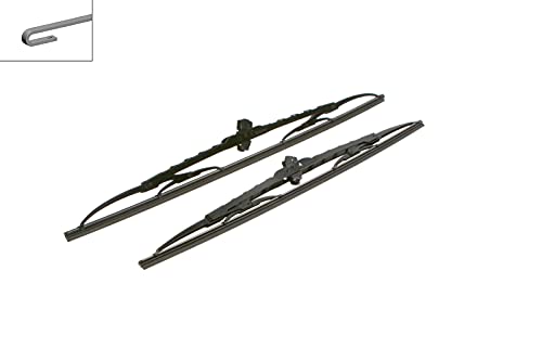 Escobilla limpiaparabrisas Bosch Twin 533, Longitud: 530mm/475mm – 1 juego para el parabrisas (frontal)