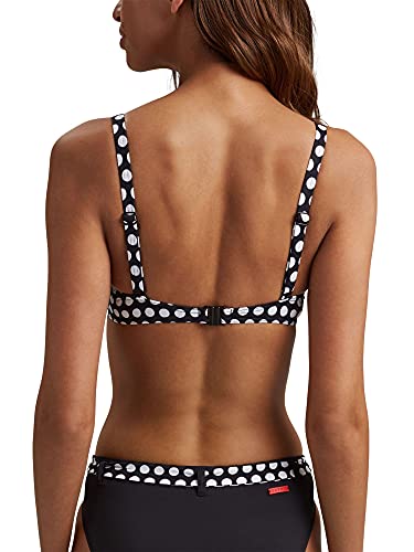 Esprit Crosby Beach Underwire MF Parte de Arriba de Bikini, Negro (Black 001), 95C (Talla del Fabricante: 40 C) para Mujer