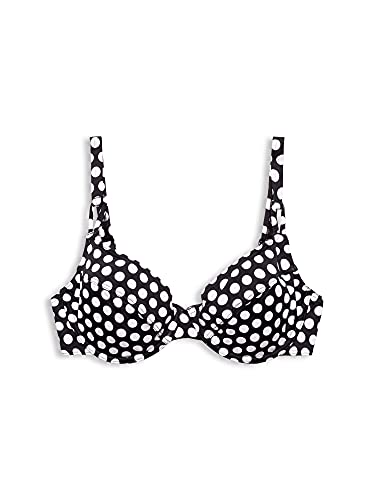 Esprit Crosby Beach Underwire MF Parte de Arriba de Bikini, Negro (Black 001), 95C (Talla del Fabricante: 40 C) para Mujer