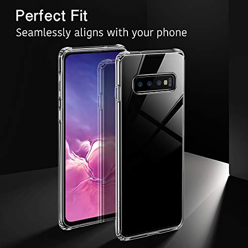 ESR Funda para Samsung Galaxy S10, Funda Essential Zero de TPU Suave Transparente Delgada Compatible con Samsung Galaxy S10, Funda Suave de Silicona Flexible - Jalea Transparente