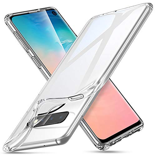 ESR Funda para Samsung Galaxy S10, Funda Essential Zero de TPU Suave Transparente Delgada Compatible con Samsung Galaxy S10, Funda Suave de Silicona Flexible - Jalea Transparente