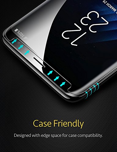 ESR Protector Pantalla para Samsung S9 [2 Piezas], Cristal Templado 9H Dureza [Garantía de por Vida] Anti-Huellas, Resistente a Arañazos para Samsung Galaxy S9 de 5,8"