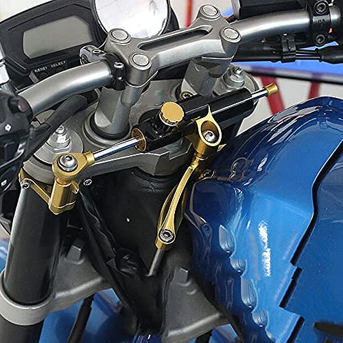 Estabilizador Dirección Amortiguador Universal Motocicleta para S&uzuki SV1000 N S TL 1000 R para GSXR 1100 GSX-1400 para B-K&ing Kit Amortiguador dirección Motocicleta (Color : Damper 5)