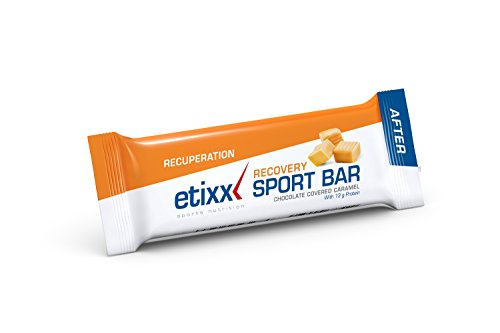 Etixx Recovery Sport Bar, Sabor a Caramelo - 12 Barritas