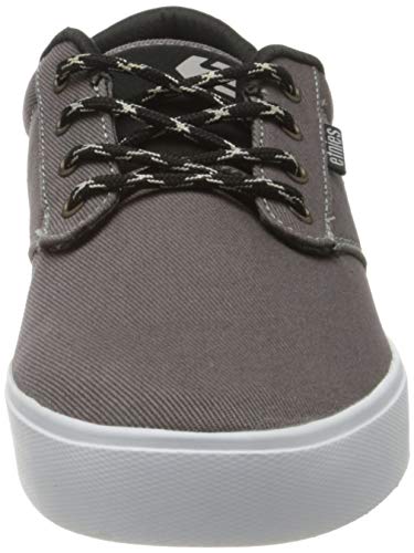 Etnies Jameson 2 Eco, Zapatillas de Skateboard Hombre, Gris (Grey/Black/Gold 037), 41.5 EU