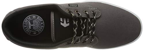 Etnies Jameson 2 Eco, Zapatillas de Skateboard Hombre, Gris (Grey/Black/Gold 037), 41.5 EU