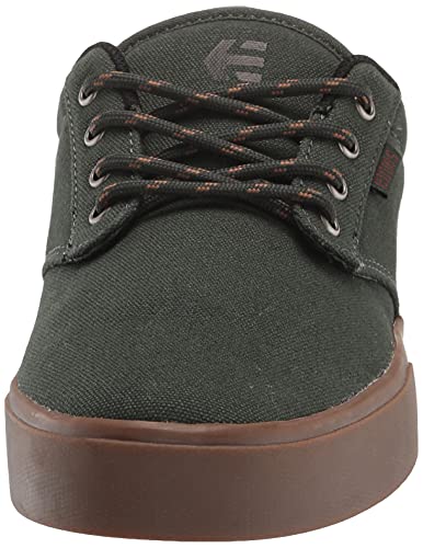 Etnies Jameson 2 Eco, Zapatos de Skate Hombre, Verde y Negro, 45.5 EU