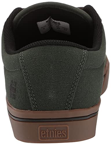 Etnies Jameson 2 Eco, Zapatos de Skate Hombre, Verde y Negro, 45.5 EU