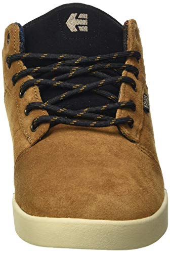 Etnies Jefferson Mid, Zapatos de Skate Hombre, Marron/Negro/Tan, 39 EU