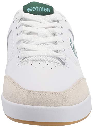 Etnies Veer, Zapatos de Skate Hombre, Blanco y Verde, 39 EU