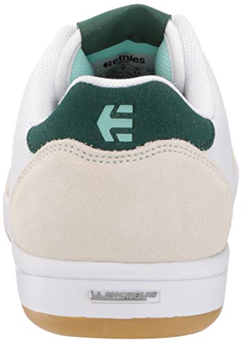 Etnies Veer, Zapatos de Skate Hombre, Blanco y Verde, 39 EU