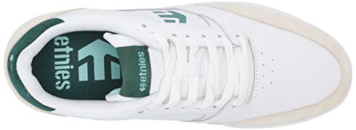 Etnies Veer, Zapatos de Skate Hombre, Blanco y Verde, 39 EU