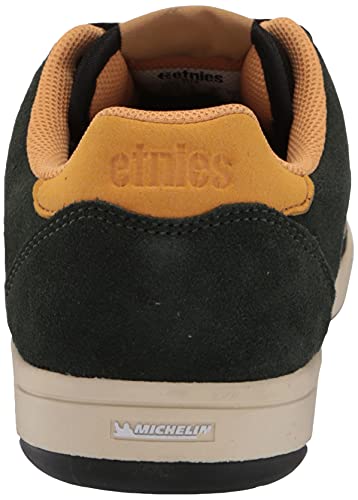 Etnies Zapatos de skate Veer Low Top para hombre, Verde/Negro, 47 EU