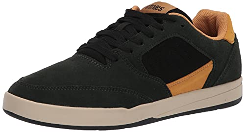 Etnies Zapatos de skate Veer Low Top para hombre, Verde/Negro, 47 EU