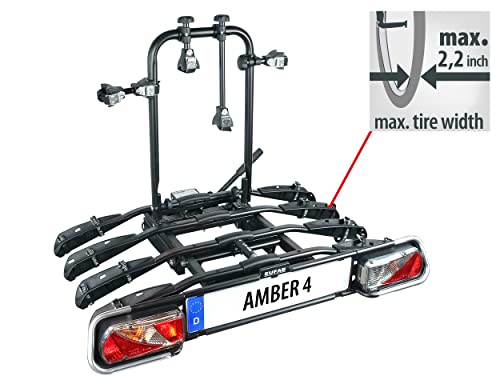 EUFAB 11556 Bicicleta Carriers ámbar IV