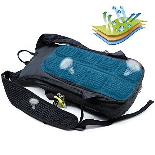 EULANT Mochila para Bicicleta,12L Mochila de Hidratación de Ciclo Impermeable,Mochila de Ciclismo Pequeña, para MTB Senderismo Escalada Senderismo, con Rayas reflectoras & Capa de Aislamiento, Negro