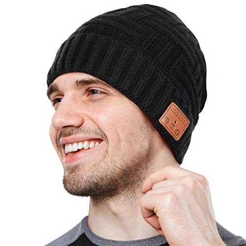 EverPlus Regalo Uomo V5.0 Bluetooth Gorra Gadgets Originales Sombrero Bluetooth con Altavoces Estéreo Inalámbricos Auricular, Regalos Amigo Invisible, Regalos Originales para Hombre&Mujer