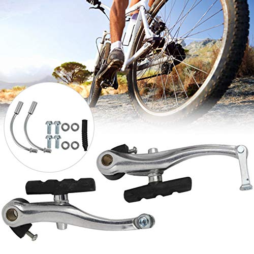 Evonecy Bike V Brake, White V Brake, para Bicicleta de Carretera, Bicicleta de montaña