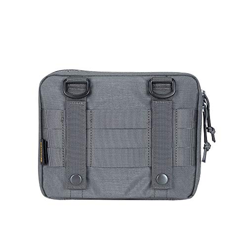 EXCELLENT ELITE SPANKER EDC Pouch Tactical Admin Pouch Molle Utility Organizer Pocket Tool Bag (Gris)