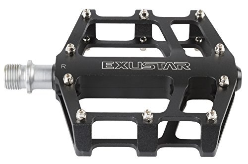 Exustar 311346 - Pedal para BMX, Color Negro