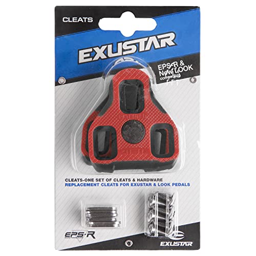 Exustar De Accesorios para Pedales, Amarillo/Rojo, 311758,0