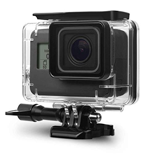 Eyeon Carcasa Impermeable Buceo Estuche Protectora Carcasa Agua para la Cámara de Acción GoPro Hero 2018, Hero 7 Hero 6 Hero 5 Black Camera Fotografía y Vídeo Subacuático